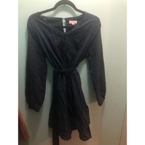 NEW Navy Blue Ruffle Dress